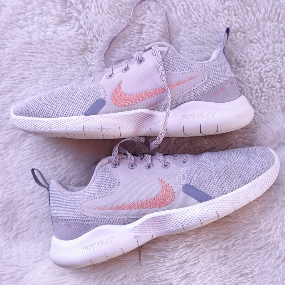 women's 2021 Nike Flex Run embroidered logo sz 7.5